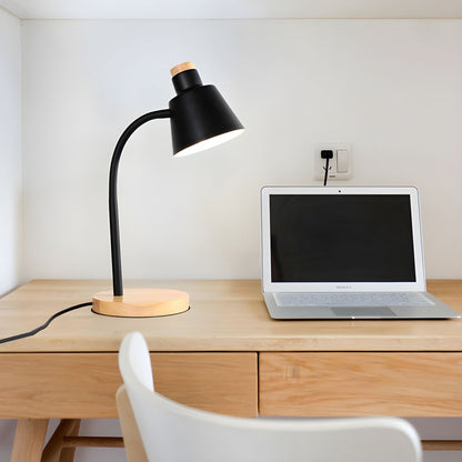 Nordic Metal Desk Lamp with Adjustable Shade | Quorvia