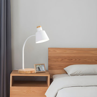 Nordic Metal Desk Lamp with Adjustable Shade | Quorvia