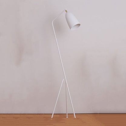 Nordic Metal Dome Floor Lamp With Arched Frame | Corvane