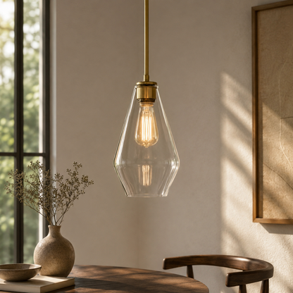 Nordic Metal Glass Cluster Pendant Light for Dining Areas | Zyvorin