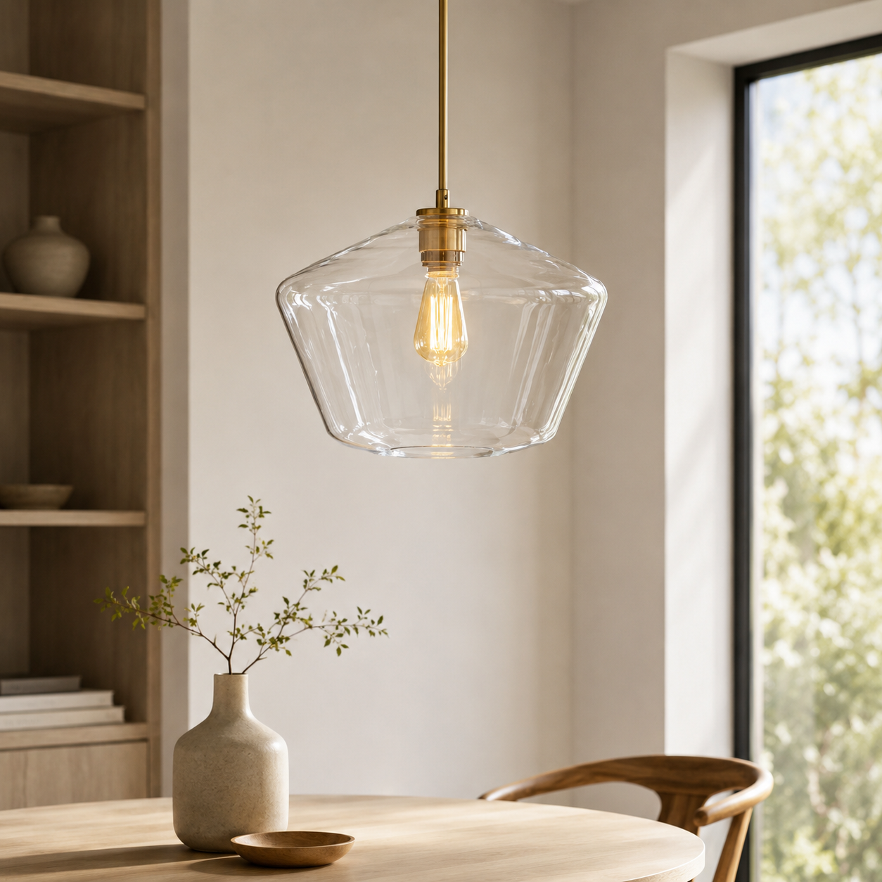 Nordic Metal Glass Cluster Pendant Light for Dining Areas | Zyvorin