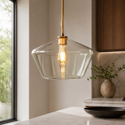 Nordic Metal Glass Cluster Pendant Light for Dining Areas | Zyvorin