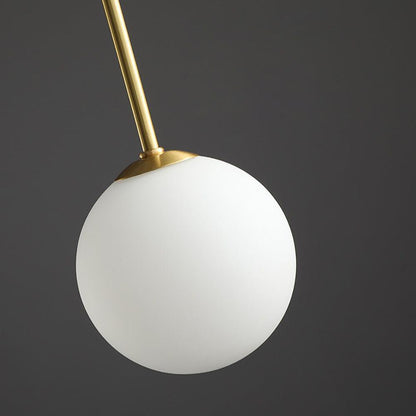 Nordic Metal Glass Pendant Chandelier Light Fixture | Lustra