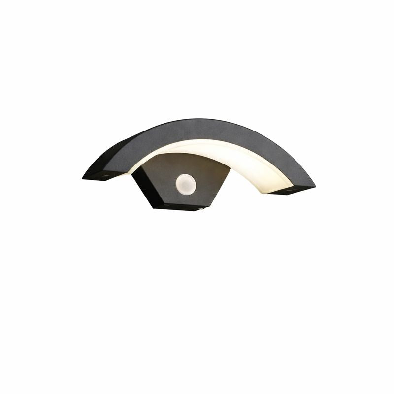 Nordic Metal Outdoor Wall Light With Motion Sensor | Morniq