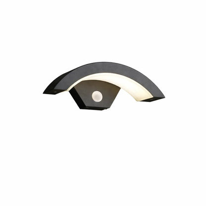 Nordic Metal Outdoor Wall Light With Motion Sensor | Morniq