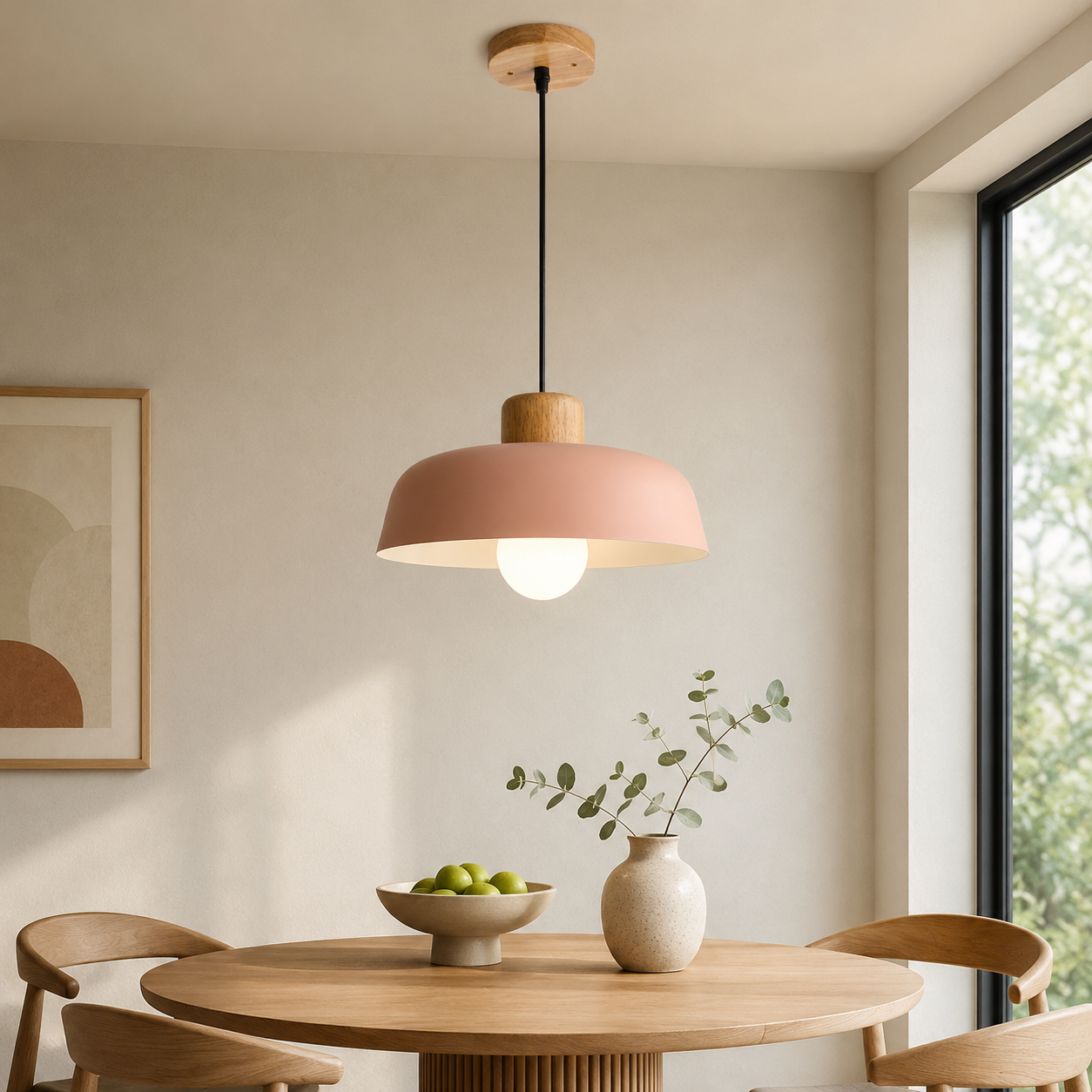 Nordic Metal Pendant Light With Focused LED Lighting | Morvexa