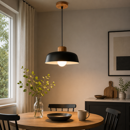Nordic Metal Pendant Light With Focused LED Lighting | Morvexa