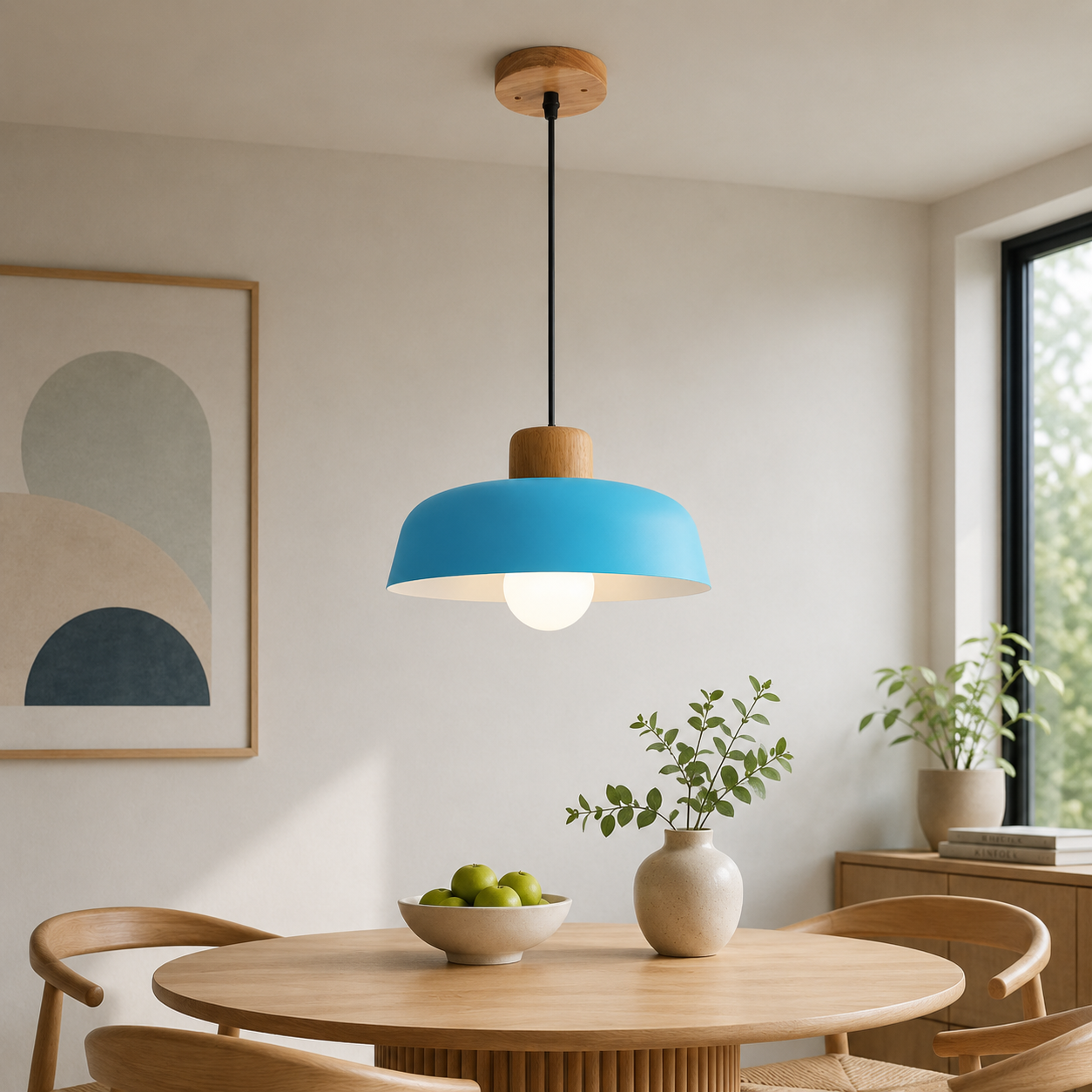 Nordic Metal Pendant Light With Focused LED Lighting | Morvexa