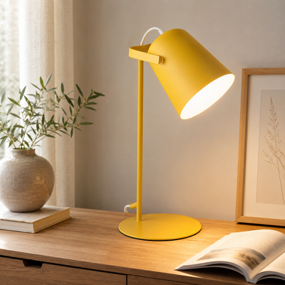 Nordic Metal Table Lamp with Bell Shade Modern Design | Cavelle