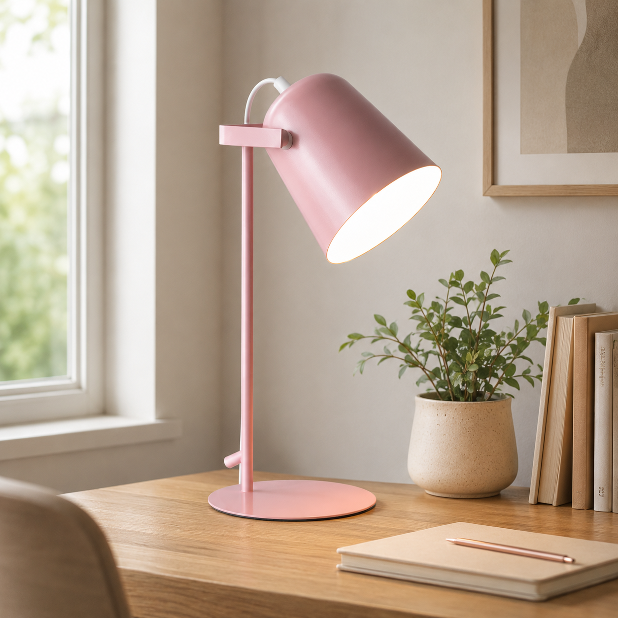 Nordic Metal Table Lamp with Bell Shade Modern Design | Cavelle