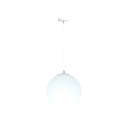 Nordic Milky Glass Pendant Light with Adjustable Cord | Tyrelix