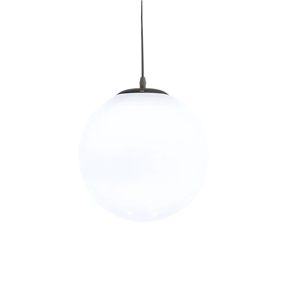 Nordic Milky Glass Pendant Light with Adjustable Cord | Tyrelix