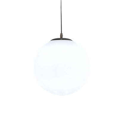 Nordic Milky Glass Pendant Light with Adjustable Cord | Tyrelix