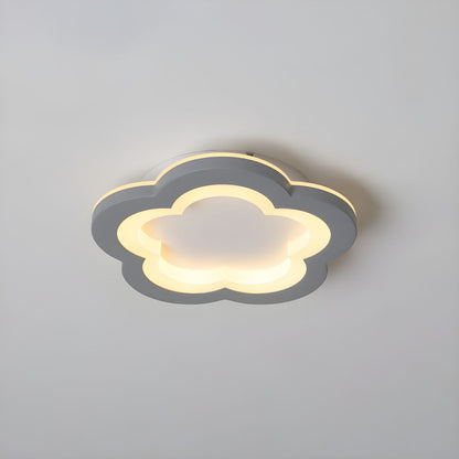 Nordic Minimal Flower Flush Mount Ceiling Light LED | Zyrella