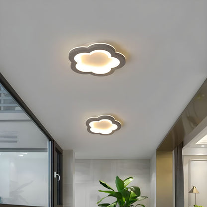 Nordic Minimal Flower Flush Mount Ceiling Light LED | Zyrella