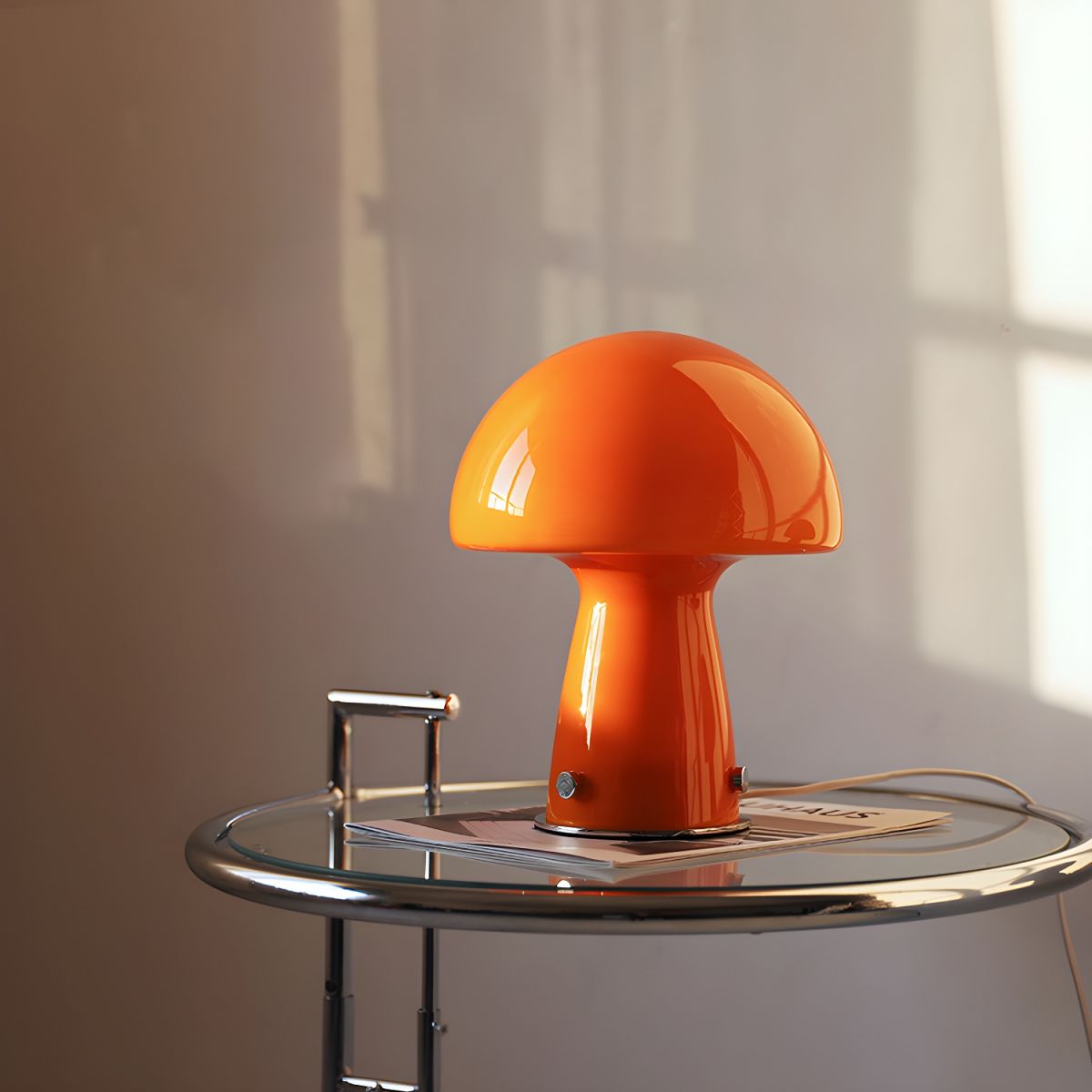 Nordic Modern Table Lamp with Glass Shade | Xevanto
