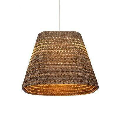Nordic Paper Cardboard Pendant Light with Adjustable Cord | Zorquen