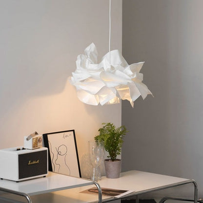 Nordic Paper Cloud Pendant Light with Integrated LED | Orylune