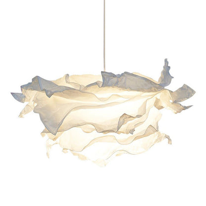 Nordic Paper Cloud Pendant Light with Integrated LED | Orylune