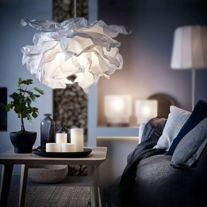 Nordic Paper Cloud Pendant Light with Integrated LED | Orylune