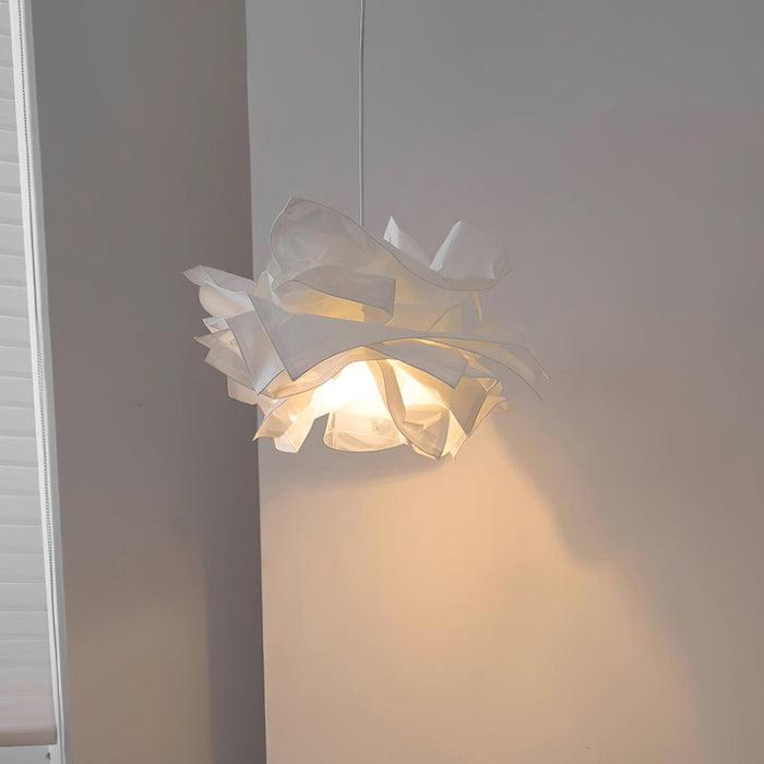 Nordic Paper Cloud Pendant Light with Integrated LED | Orylune