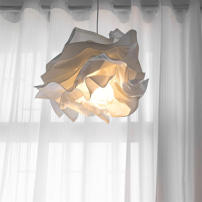 Nordic Paper Cloud Pendant Light with Integrated LED | Orylune