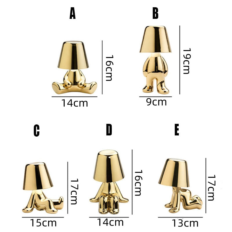 Nordic Rechargeable LED Table Lamp with Touch Control | Dexlira