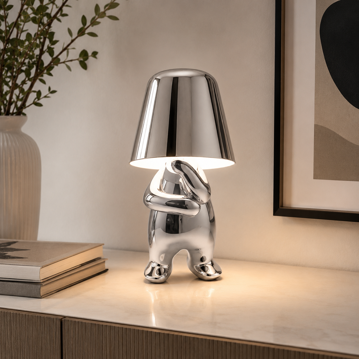 Nordic Rechargeable LED Table Lamp with Touch Control | Dexlira