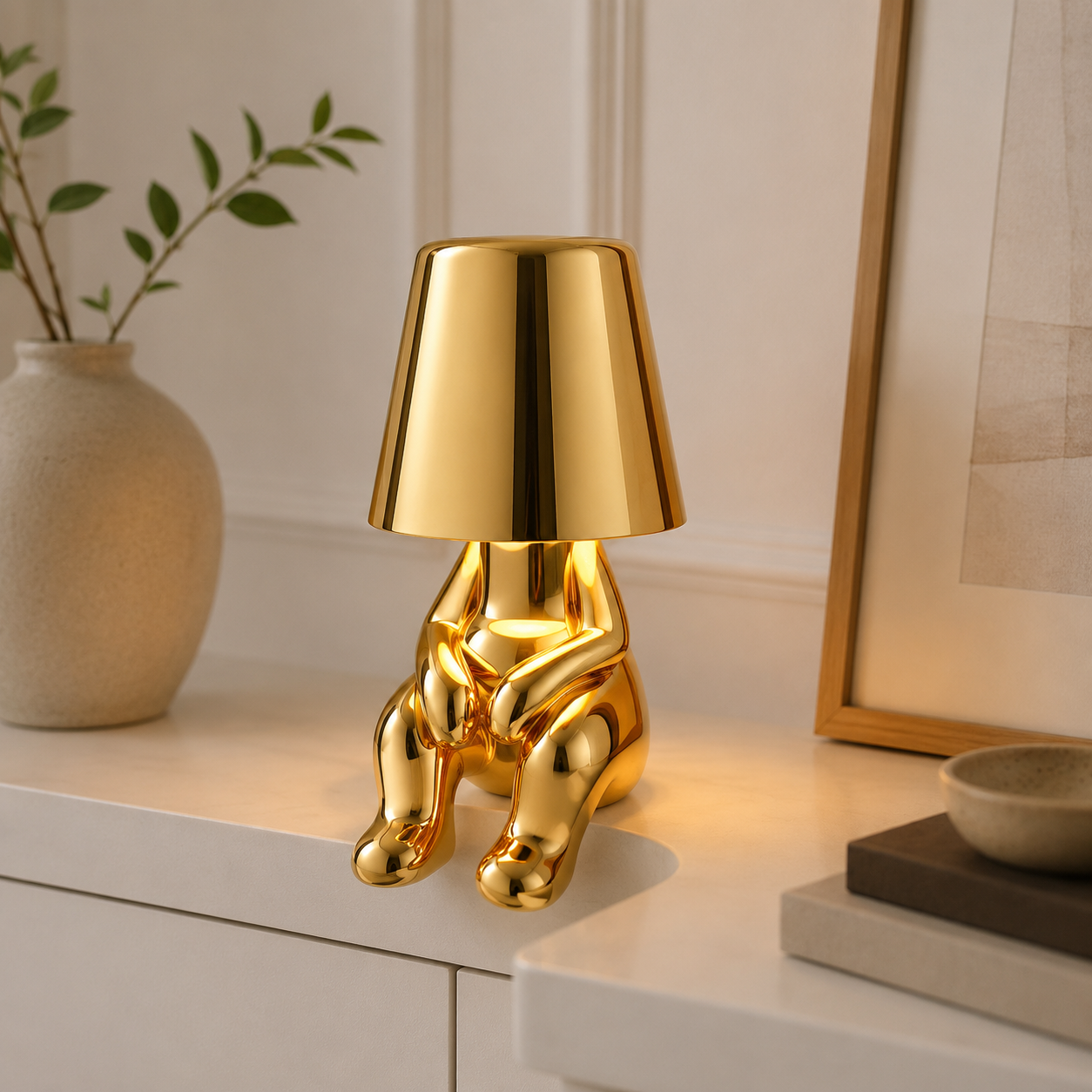 Nordic Rechargeable LED Table Lamp with Touch Control | Dexlira
