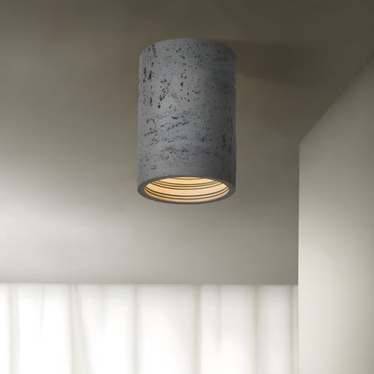 Nordic Resin Flush Mount Ceiling Light Modern LED | Lumiva