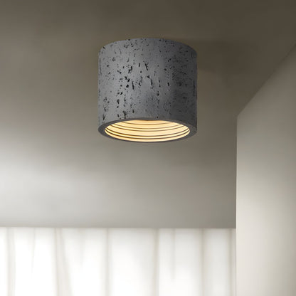 Nordic Resin Flush Mount Ceiling Light Modern LED | Lumiva