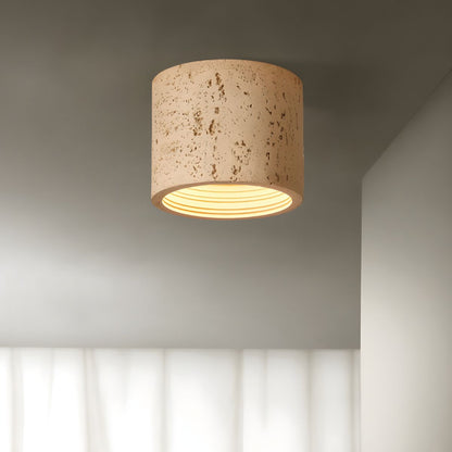 Nordic Resin Flush Mount Ceiling Light Modern LED | Lumiva