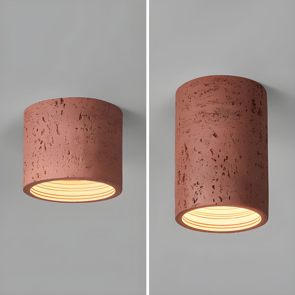 Nordic Resin Flush Mount Ceiling Light Modern LED | Lumiva