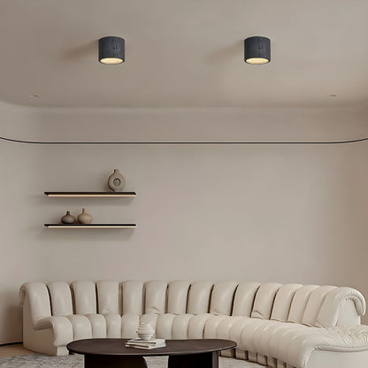 Nordic Resin Flush Mount Ceiling Light Modern LED | Lumiva