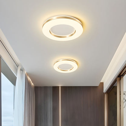 Nordic Round LED Ceiling Flush Mount Light | Luvion