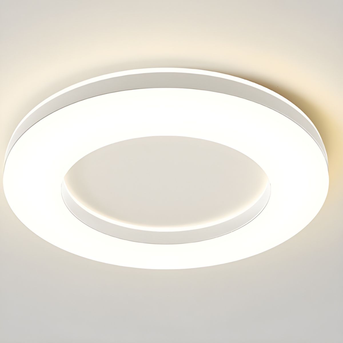 Nordic Round LED Ceiling Flush Mount Light | Luvion