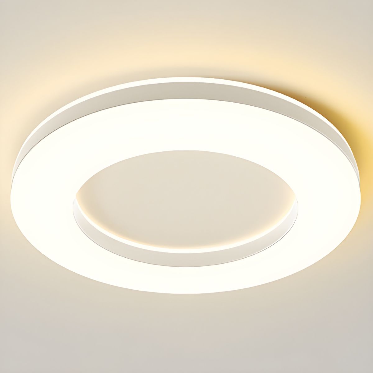 Nordic Round LED Ceiling Flush Mount Light | Luvion