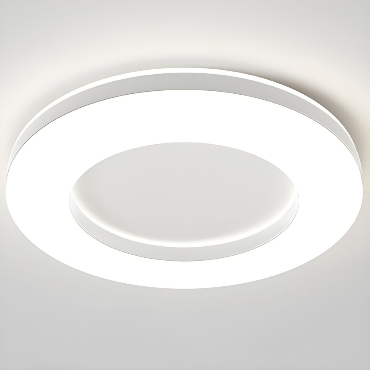 Nordic Round LED Ceiling Flush Mount Light | Luvion