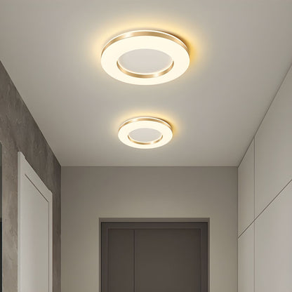 Nordic Round LED Ceiling Flush Mount Light | Luvion