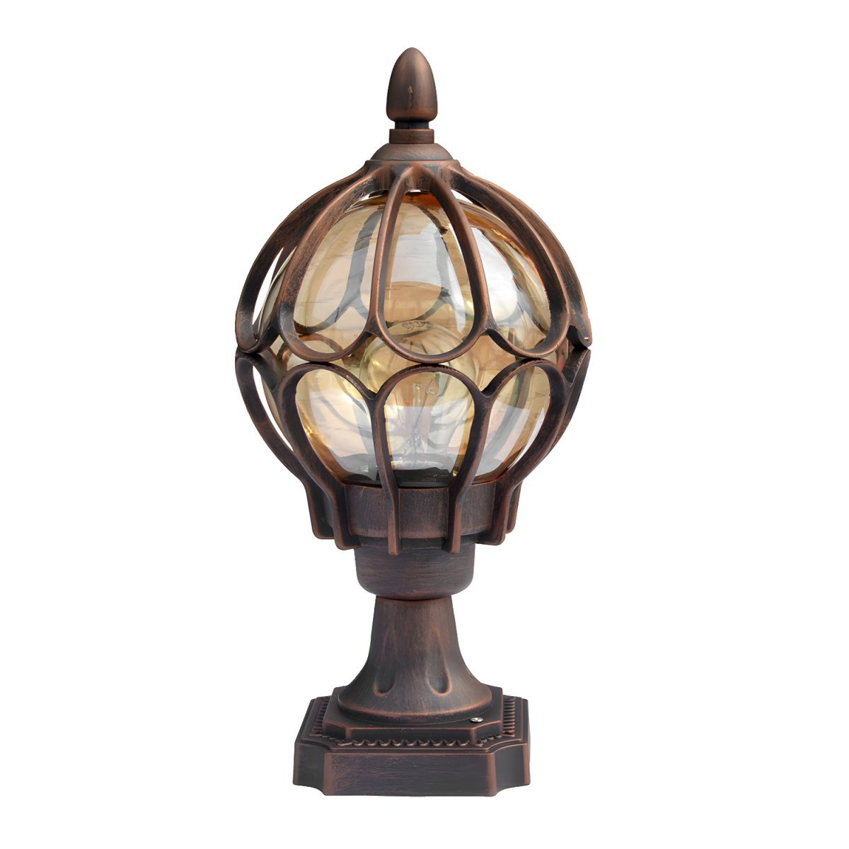 Nordic Round Outdoor Metal Ceiling Light Fixture | Norteli