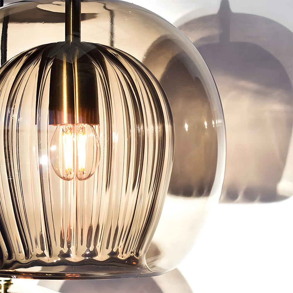 Nordic Spherical Glass Pendant Light for Modern Spaces | Kylvera