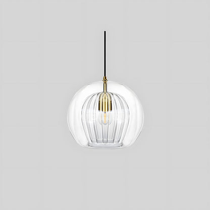Nordic Spherical Glass Pendant Light for Modern Spaces | Kylvera