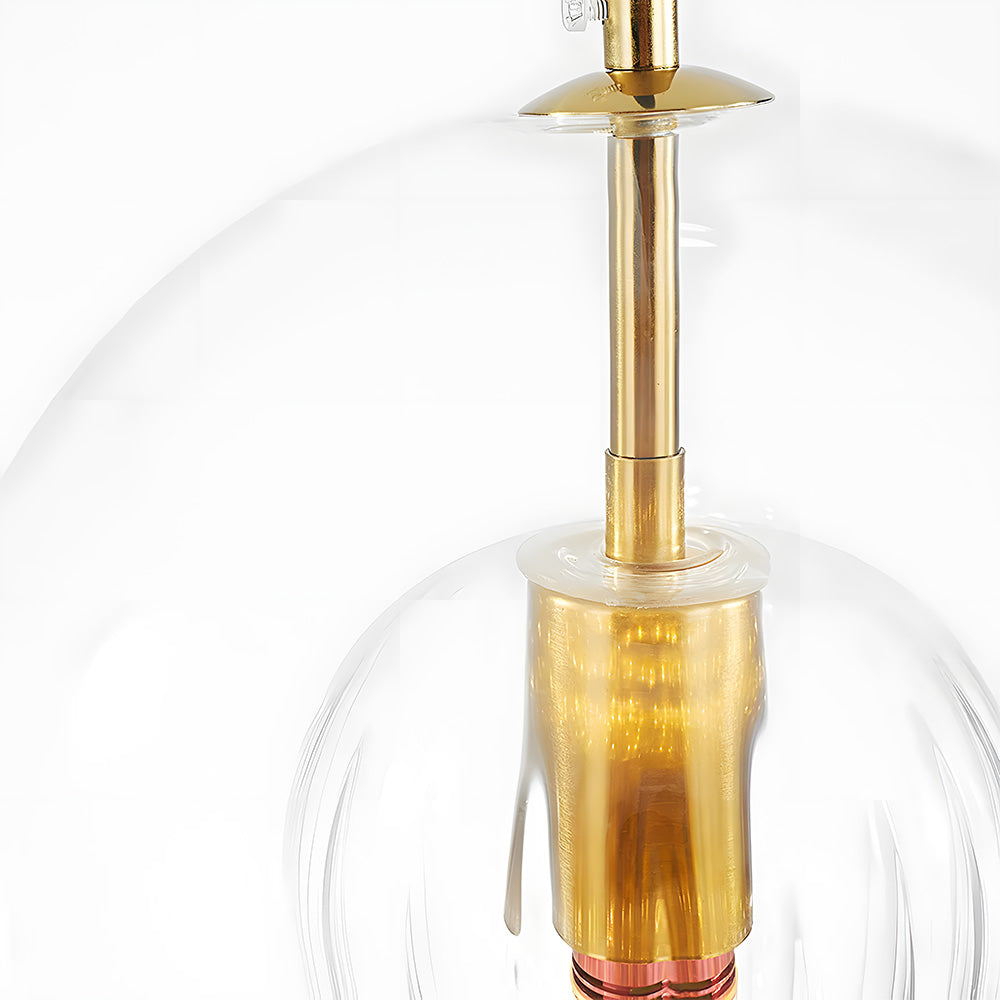 Nordic Spherical Glass Pendant Light for Modern Spaces | Kylvera