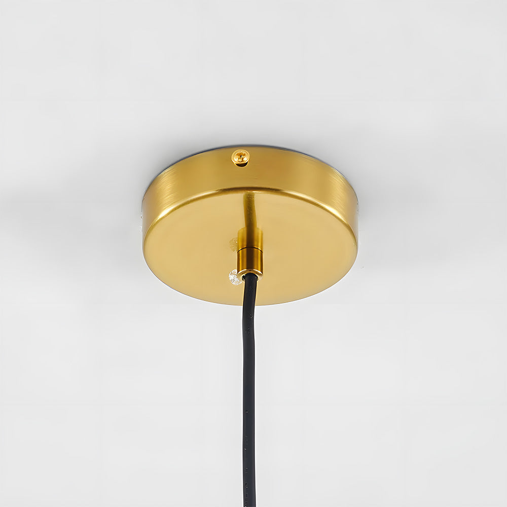 Nordic Spherical Glass Pendant Light for Modern Spaces | Kylvera