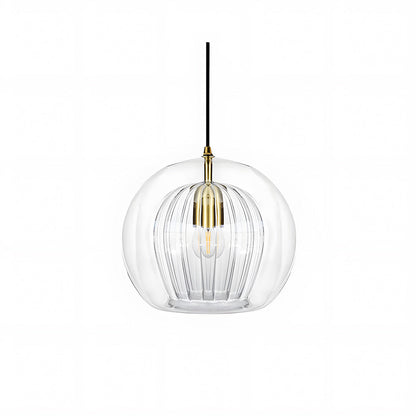 Nordic Spherical Glass Pendant Light for Modern Spaces | Kylvera