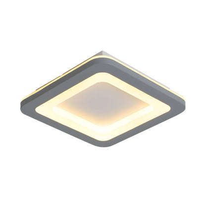 Nordic Square Acrylic Flush Mount Ceiling Light | Ocreva