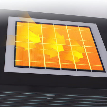 Nordic Square Solar LED Metal Outdoor Pillar Light | Solariq