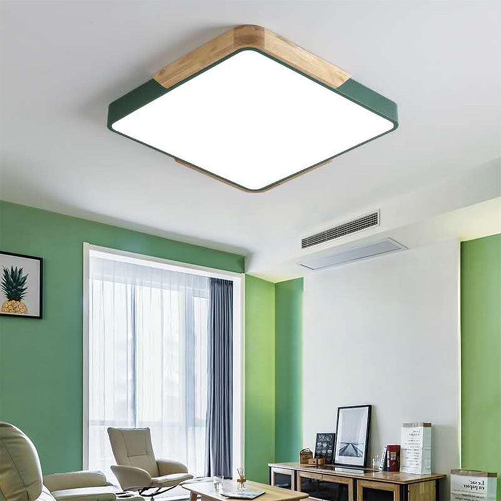 Nordic Style Acrylic Panel Ceiling Light Fixture | Glowan