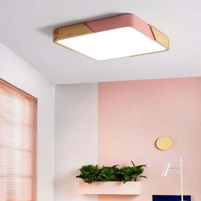 Nordic Style Acrylic Panel Ceiling Light Fixture | Glowan