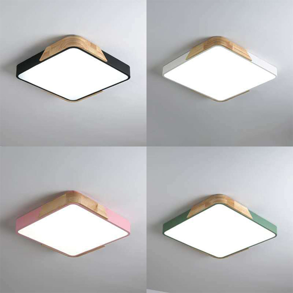 Nordic Style Acrylic Panel Ceiling Light Fixture | Glowan